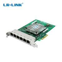 PCIe x4 六電口電口千兆以太網(wǎng)網(wǎng)絡適配器